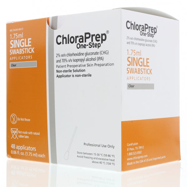 Chloraprep Swabstick 1.75ml (Single Use) - Trocar Supplies