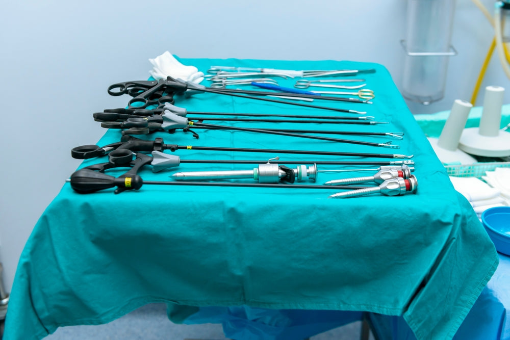 
          
            Surgical supplies on a table
          
        