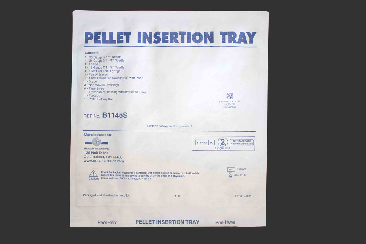 Disposable Tray Kit without Trocar