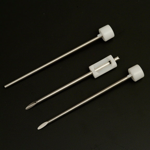 3.5mm Individual Disposable  Stainless Steel Bevel Tip Trocar  (SHORT / LONG SHAFT)