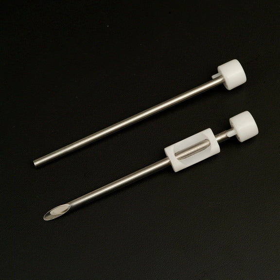 4.5mm Individual Disposable Stainless Steel Bevel Tip Trocar  (SHORT / LONG SHAFT)