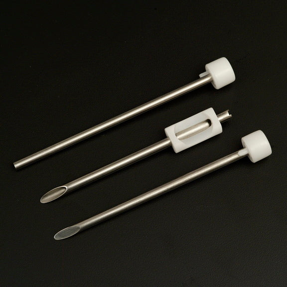 4.5mm Individual Disposable Stainless Steel Bevel Tip Trocar  (SHORT / LONG SHAFT)