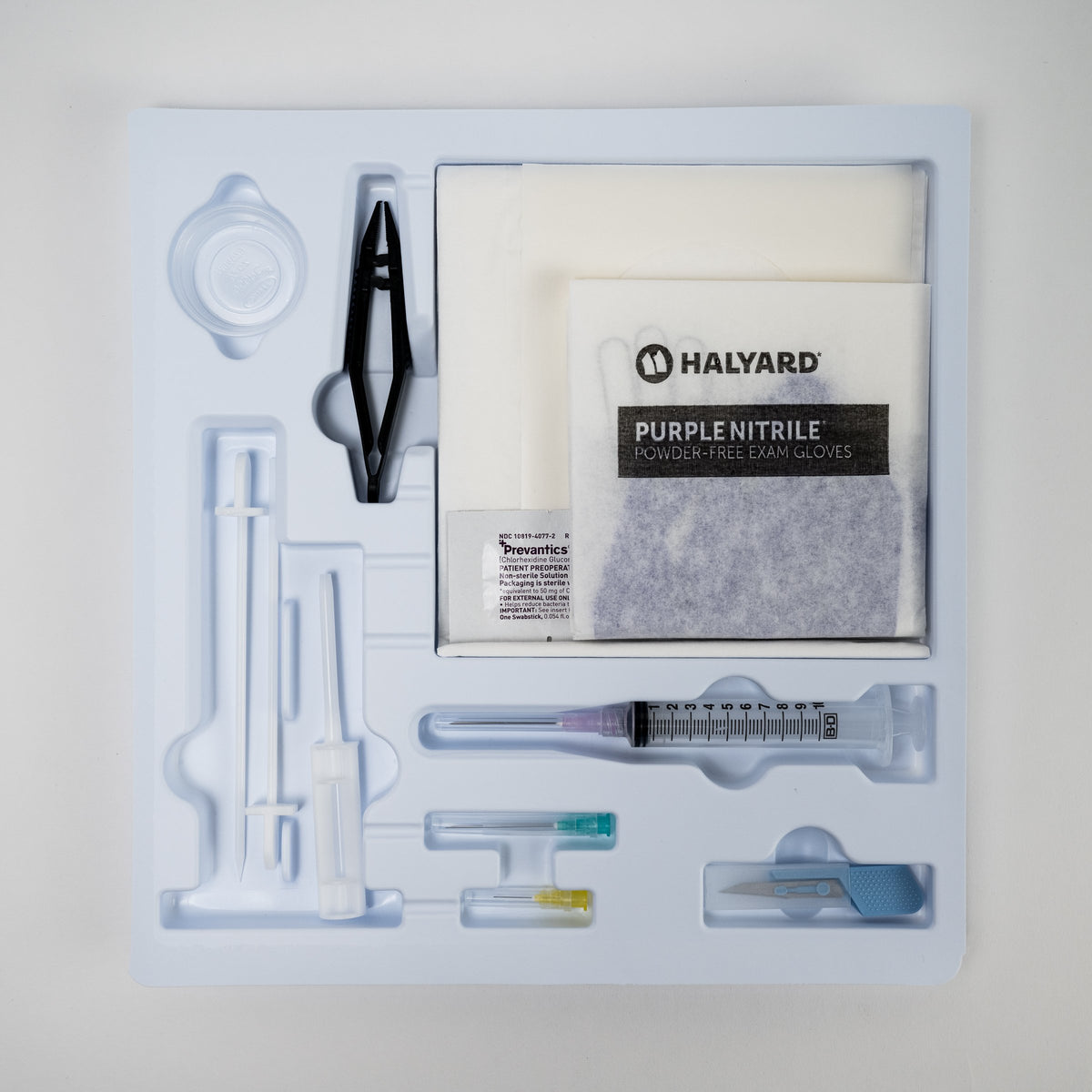 disposable trocar tray kit