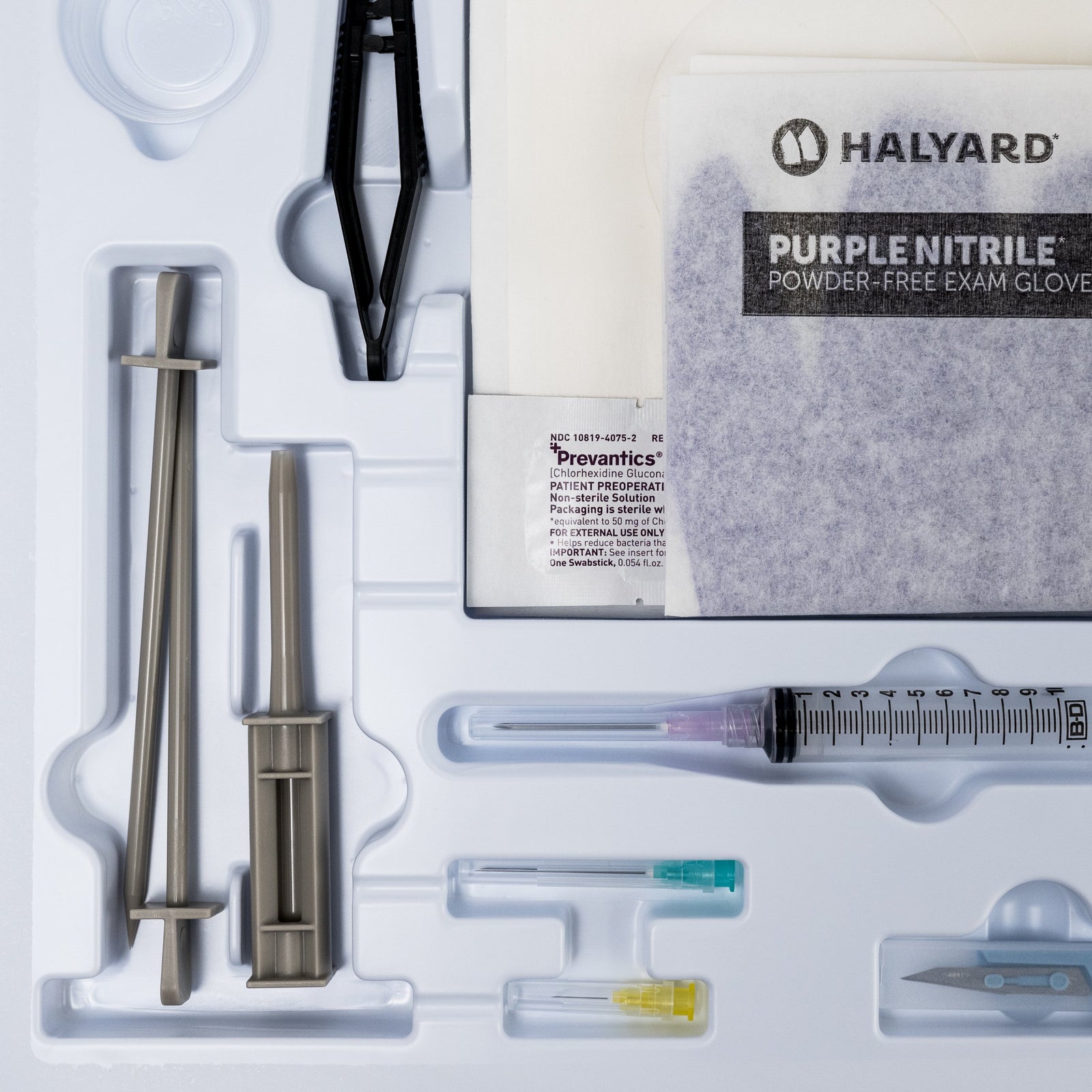 resin wrap trocar tray kit