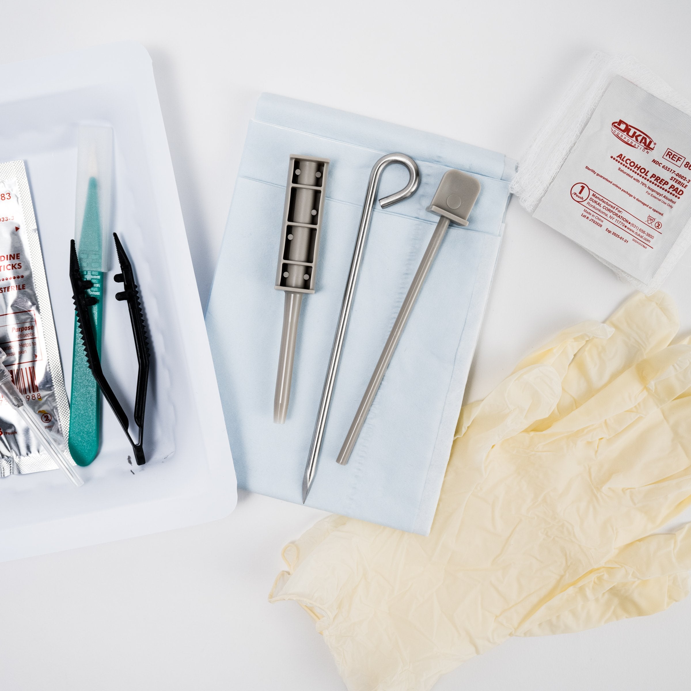 4.5mm Stainless Steel Sharp Trocar Wrap Kit | Trocar Supplies