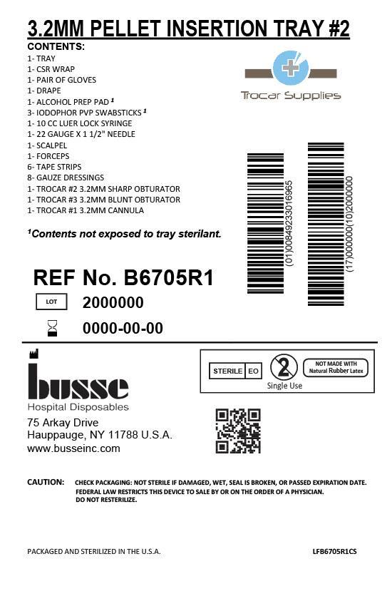 3.2mm Disposable Resin Trocar Wrap Kit