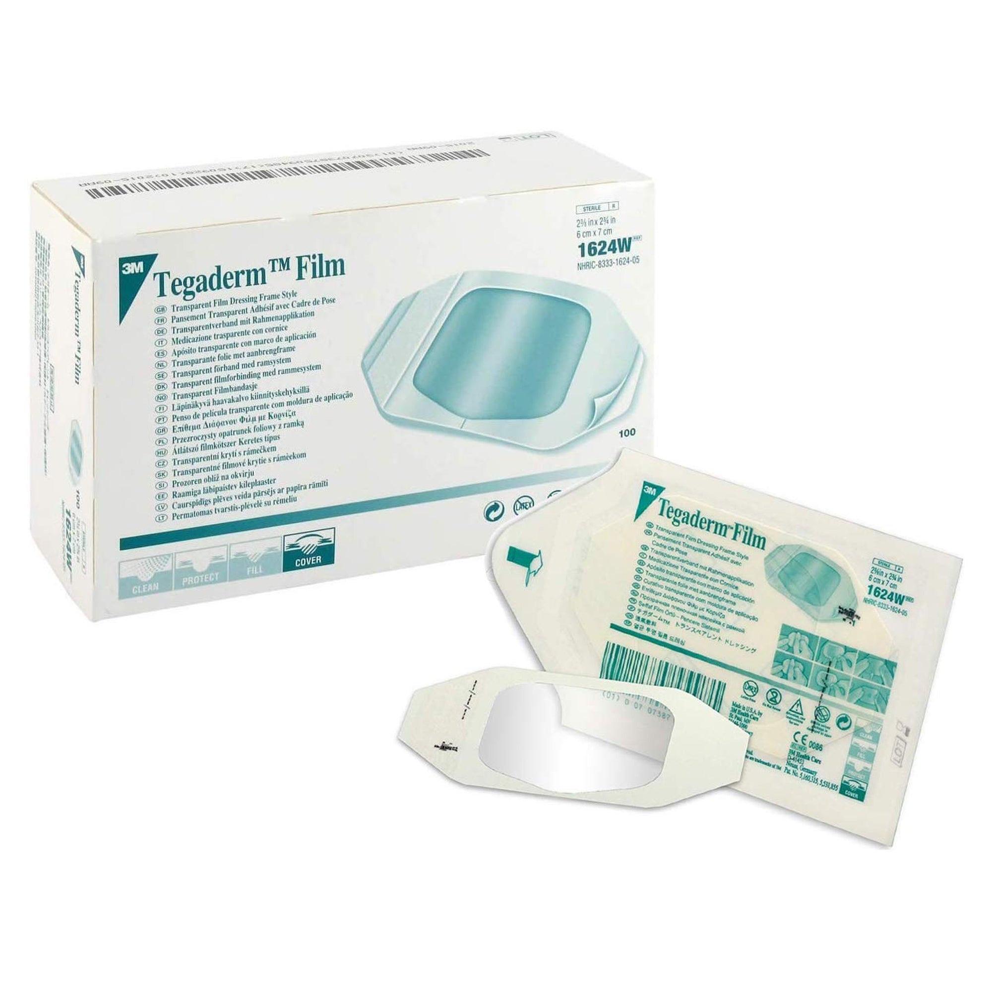 Small Tegaderm Bandage (2-3/8 x 2-3/4") Small Tegaderm Bandage (2-3/8 x 2-3/4")